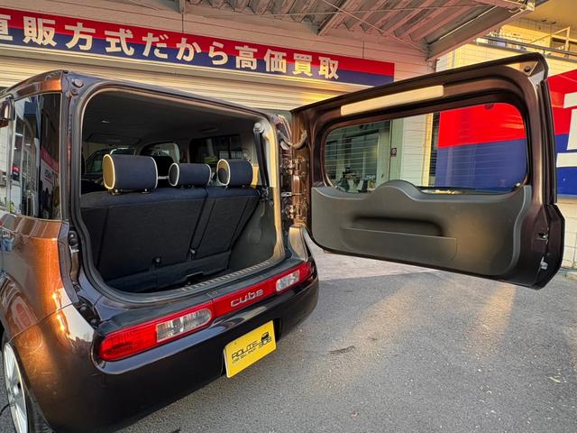 キューブ 15X インディゴ+プラズマ ナビ Bカメラ 地デジ ETC インテリジェントキー(14枚目)