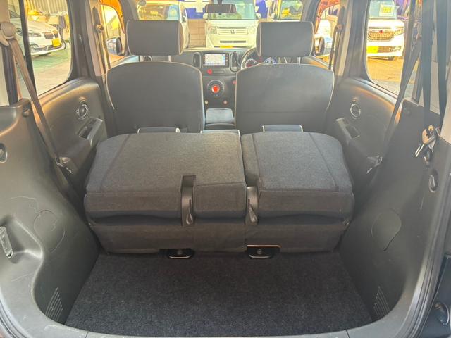 キューブ 15X インディゴ+プラズマ ナビ Bカメラ 地デジ ETC インテリジェントキー(22枚目)