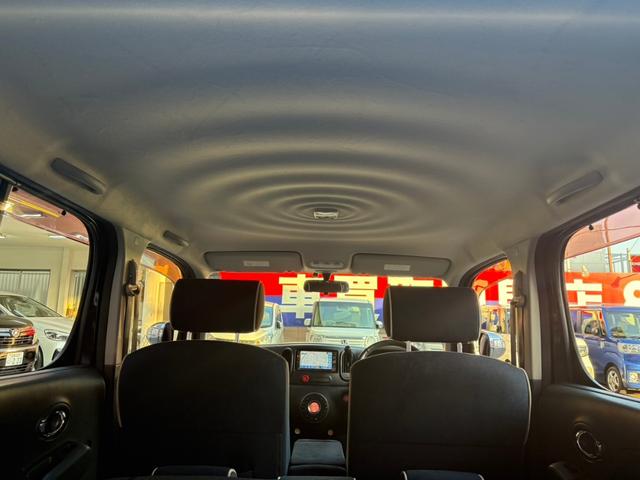 キューブ 15X インディゴ+プラズマ ナビ Bカメラ 地デジ ETC インテリジェントキー(24枚目)