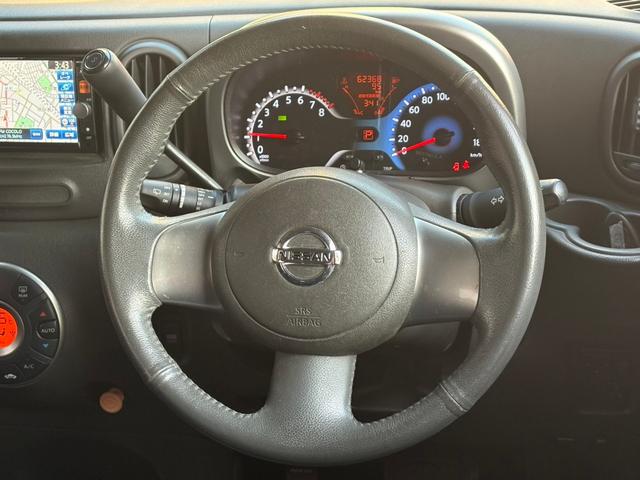 キューブ 15X インディゴ+プラズマ ナビ Bカメラ 地デジ ETC インテリジェントキー(32枚目)