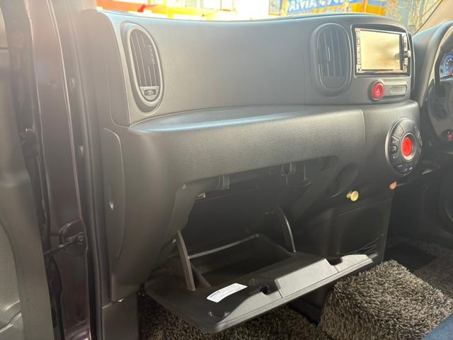 キューブ 15X インディゴ+プラズマ ナビ Bカメラ 地デジ ETC インテリジェントキー(35枚目)