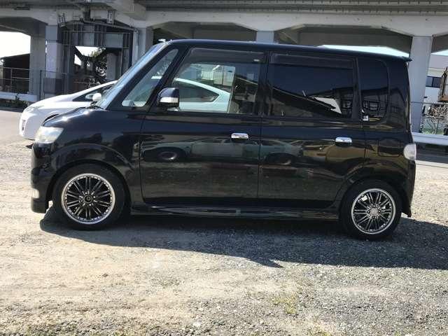 タント カスタムL社外アルミ HDD HID 盗難防止 ダウンサス(4枚目)