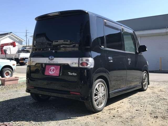 タント カスタムL社外アルミ HDD HID 盗難防止 ダウンサス(7枚目)