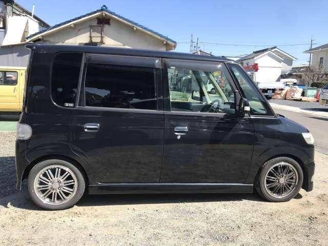 タント カスタムL社外アルミ HDD HID 盗難防止 ダウンサス(8枚目)