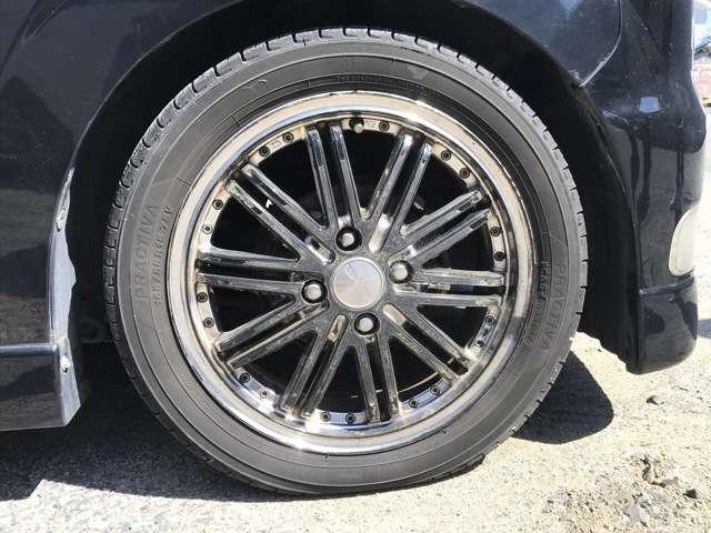 タント カスタムL社外アルミ HDD HID 盗難防止 ダウンサス(18枚目)