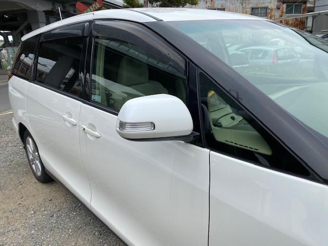 エスティマ （普２）Ｇ　禁煙車／ＨＤＤナビ／ＢＴ付／フルセグＴＶ／両側ＰＳ／ドラレコ／Ｂカメラ／ＥＴＣ／シートヒーター／スマートキー／パワーシート／ＨＩＤ／オートライト／オットマン／純正セキュリティ／前後ソナー／１００Ｖ電源（27枚目）
