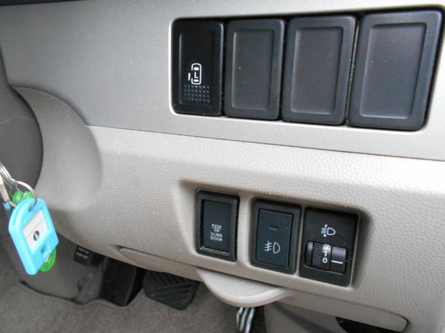 エブリイワゴン ＰＺターボ　左側電動スライドドア　リモコンキー　フォグ（33枚目）