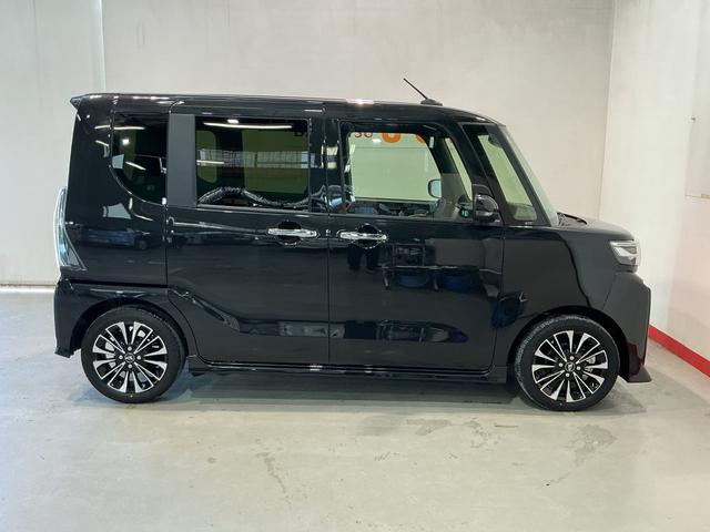 タント カスタムＲＳ　両側パワスライドドア　レーンキープ　ＩＳＴＯＰ　クリソナ　オートミラー　メモリーナビゲーション　運転席シートヒーター　ナビＴＶ　オートＬＥＤ　ターボエンジン　ＬＥＤライト　オートライト（10枚目）