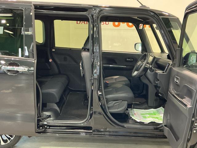 タント カスタムＲＳ　両側パワスライドドア　レーンキープ　ＩＳＴＯＰ　クリソナ　オートミラー　メモリーナビゲーション　運転席シートヒーター　ナビＴＶ　オートＬＥＤ　ターボエンジン　ＬＥＤライト　オートライト（11枚目）