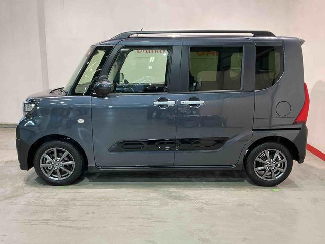 タント ファンクロス パーキングセンサー 衝突軽減システム 両側オートドア シートヒータ オートLED レーンキープアシスト LEDヘットライト キーレスエントリー スマートキ- オートライト ベンチシート(10枚目)