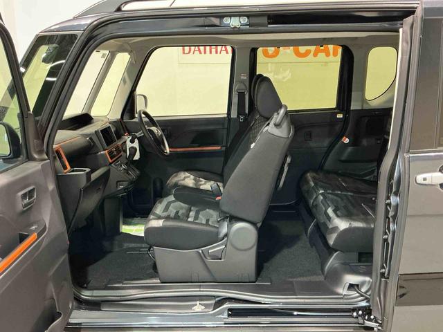 タント ファンクロス パーキングセンサー 衝突軽減システム 両側オートドア シートヒータ オートLED レーンキープアシスト LEDヘットライト キーレスエントリー スマートキ- オートライト ベンチシート(11枚目)