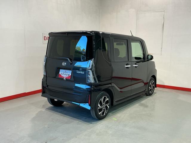 タント カスタムX 衝突軽減ブレーキ リアコーナーセンサー 車線逸脱防止 アイドリングストップ機能 Bカメラ TV 盗難警報装置 LED キーレスエントリー 前席シートヒーター オートLED 電動格納ミラー(6枚目)