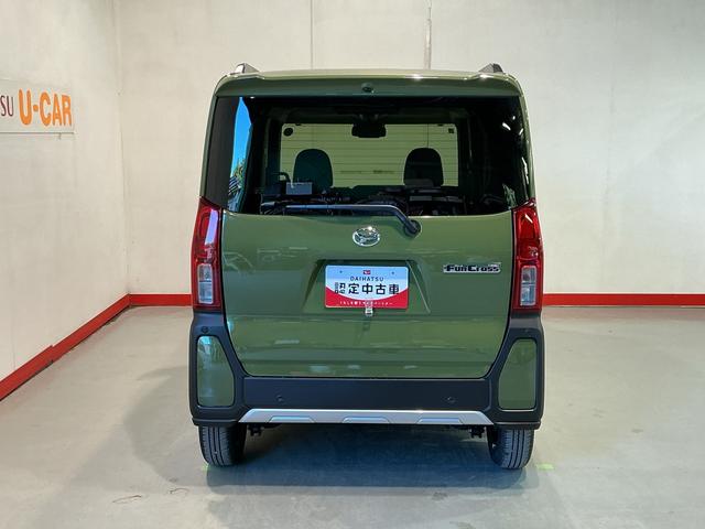 タント ファンクロス パーキングセンサー 衝突軽減システム 両側オートドア シートヒータ オートLED レーンキープアシスト LEDヘットライト キーレスエントリー スマートキ- オートライト ベンチシート(8枚目)