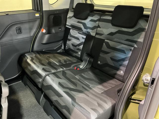 タント ファンクロス パーキングセンサー 衝突軽減システム 両側オートドア シートヒータ オートLED レーンキープアシスト LEDヘットライト キーレスエントリー スマートキ- オートライト ベンチシート(15枚目)