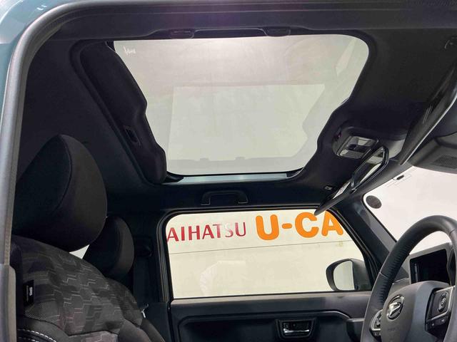 タフト Gターボ ダーククロムベンチャー 車線逸脱警報装置 衝突回避支援ブレーキ シートヒータ 電動格納ドアミラー 安全ボディ LED ムーンルーフ アイドリンストップ オートハイビーム ターボ車 セキュリティ スマートキー キーフリー(38枚目)