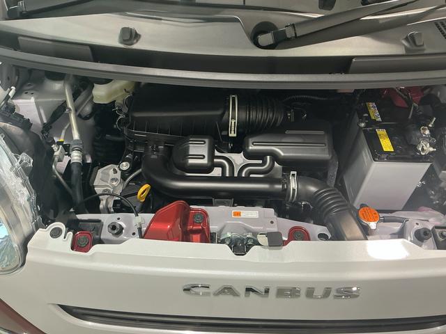 ムーヴキャンバス ストライプスG 全車1年走行距離無制限まごころ保証付き! スマートアシスト コーナーセンサー LEDヘッドライト フォグランプ 両側電動スライドドア シートヒーター(47枚目)