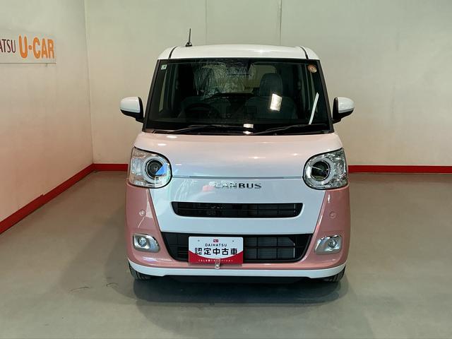 ムーヴキャンバス ストライプスＧ　前後障害物センサー　アイドルストップ　セキュリティアラーム　スマートキープッシュスタート　Ｓヒーター　キーフリーキー　ＬＥＤライト　車線逸脱警報　ベンチシート　オートハイビーム（8枚目）