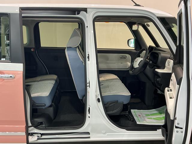 ムーヴキャンバス ストライプスＧ　前後障害物センサー　アイドルストップ　セキュリティアラーム　スマートキープッシュスタート　Ｓヒーター　キーフリーキー　ＬＥＤライト　車線逸脱警報　ベンチシート　オートハイビーム（11枚目）