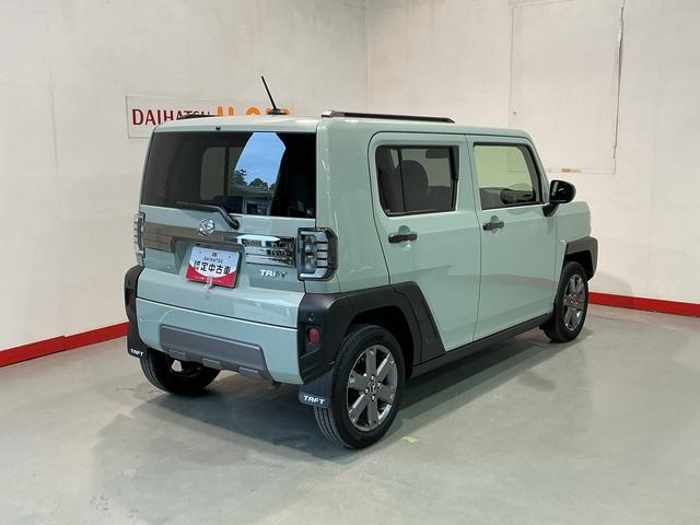 タフト Gターボ クロムベンチャー 全車1年走行距離無制限まごころ保証付き! ナビゲーションシステム パノラマモニター スマートアシスト コーナーセンサー 純正アルミホイール LEDヘッドライト オートライト(7枚目)