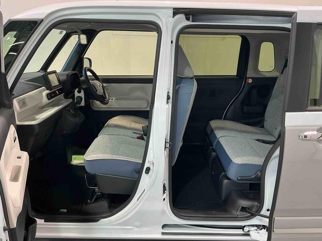 ムーヴキャンバス ストライプスG 前後障害物センサー アイドルストップ ナビTV Bカメラ セキュリティアラーム スマートキープッシュスタート Sヒーター キーフリーキー LEDライト 車線逸脱警報 ベンチシート(13枚目)