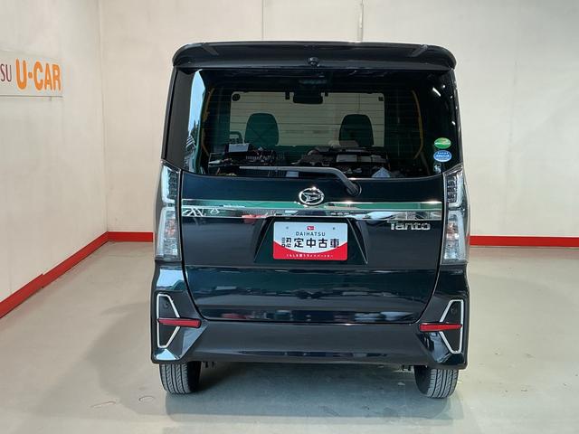 タント カスタムＸ　３６０°カメラ　衝突軽減ブレーキ　リアコーナーセンサー　車線逸脱防止　アイドリングストップ機能　ナビＴＶ　盗難警報装置　ＬＥＤ　ＥＴＣ　キーレスエントリー　前席シートヒーター（4枚目）