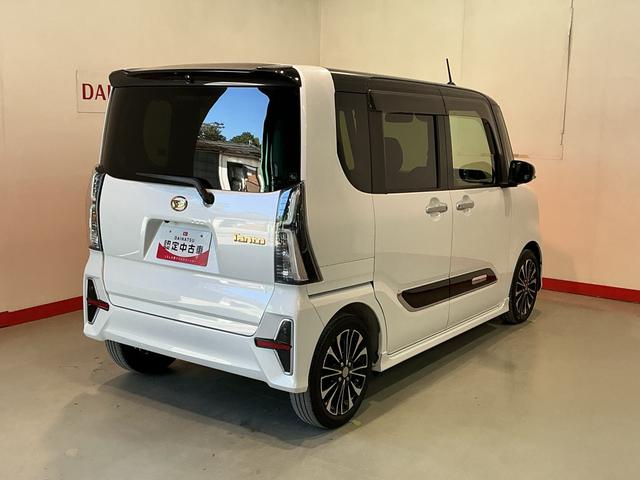 タント カスタムRSセレクション 衝突軽減B パーキングセンサー 電動格納式ドアミラー スマートキー&プッシュスタート 車線逸脱 前席シートヒーター オートライト キーフリー LEDヘッド ETC ターボエンジン(7枚目)