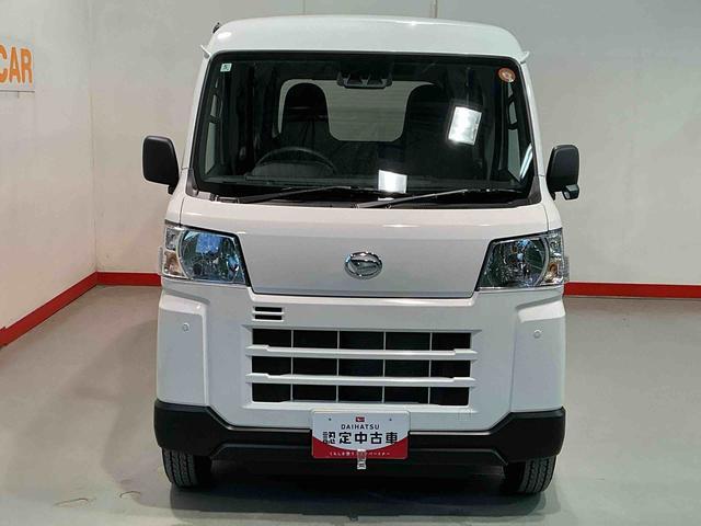 ハイゼットカーゴ DX LEDヘッドライト 踏み間違い防止 Wエアバック セキュリティアラーム キーフリーシステム エコアイドル 車線逸脱警報 切替4WD オートハイビーム オートライト スライドドア ABS(8枚目)