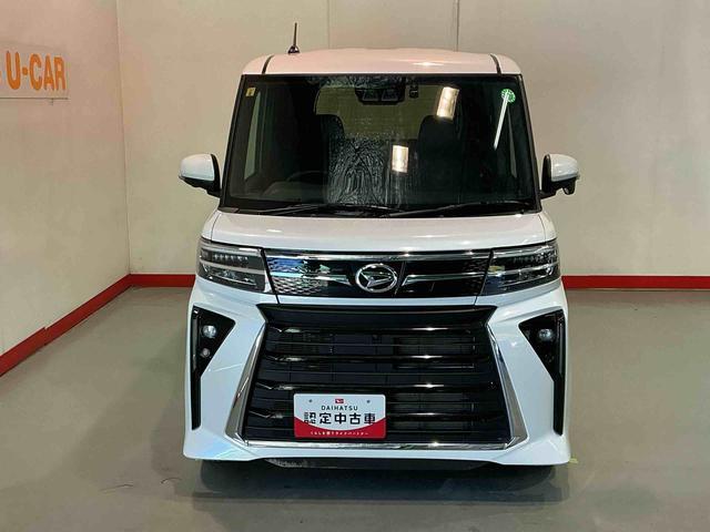 タント カスタムＸ　３６０°カメラ　衝突軽減ブレーキ　リアコーナーセンサー　車線逸脱防止　アイドリングストップ機能　ＴＶ　盗難警報装置　ＬＥＤ　キーレスエントリー　前席シートヒーター　オートＬＥＤ　スマキー（8枚目）