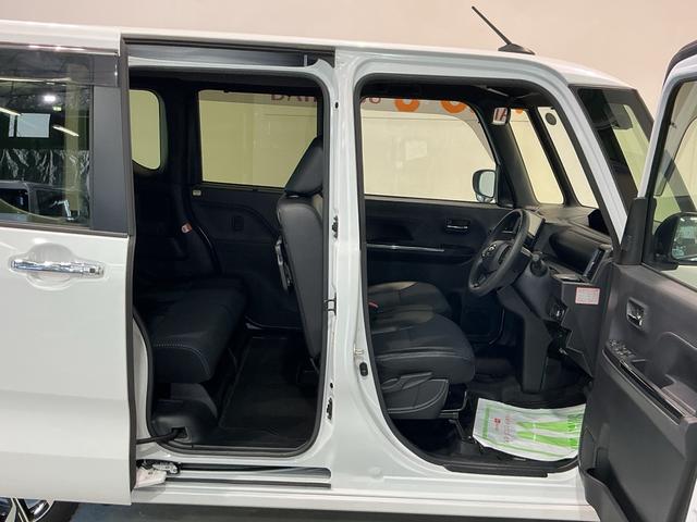 タント カスタムＸ　３６０°カメラ　衝突軽減ブレーキ　リアコーナーセンサー　車線逸脱防止　アイドリングストップ機能　ＴＶ　盗難警報装置　ＬＥＤ　キーレスエントリー　前席シートヒーター　オートＬＥＤ　スマキー（11枚目）