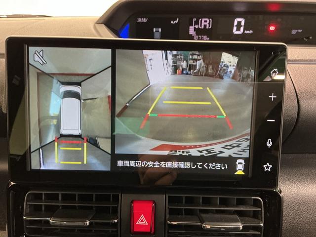 タント カスタムＸ　３６０°カメラ　衝突軽減ブレーキ　リアコーナーセンサー　車線逸脱防止　アイドリングストップ機能　ＴＶ　盗難警報装置　ＬＥＤ　キーレスエントリー　前席シートヒーター　オートＬＥＤ　スマキー（40枚目）