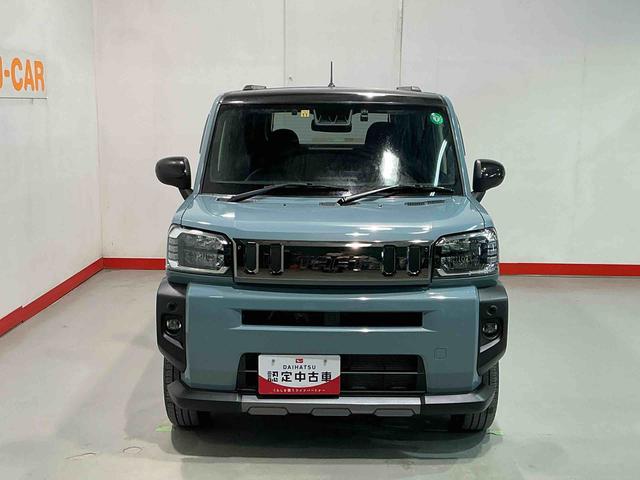 タフト Ｇターボ　ダーククロムベンチャー　車線逸脱警報装置　衝突回避支援ブレーキ　シートヒータ　電動格納ドアミラー　安全ボディ　ＬＥＤ　ムーンルーフ　Ａストップ　オートマチックハイビーム　ターボ車　ＥＴＣ車載器　セキュリティ　記録簿　ＴＶ（2枚目）