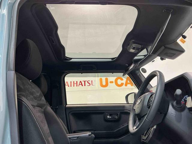 タフト Ｇターボ　ダーククロムベンチャー　車線逸脱警報装置　衝突回避支援ブレーキ　シートヒータ　電動格納ドアミラー　安全ボディ　ＬＥＤ　ムーンルーフ　Ａストップ　オートマチックハイビーム　ターボ車　ＥＴＣ車載器　セキュリティ　記録簿　ＴＶ（46枚目）