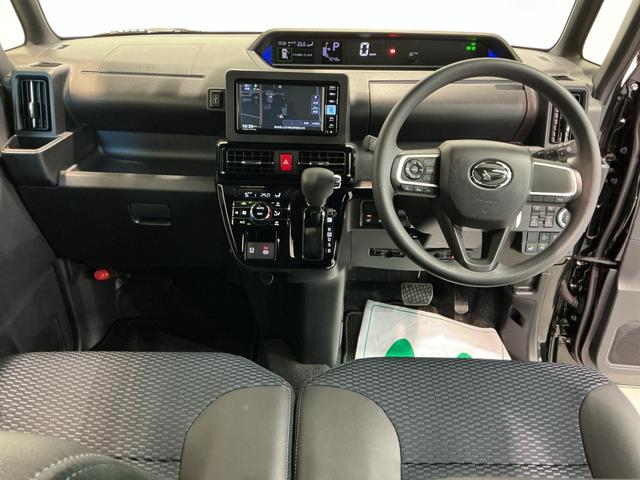 タント カスタムＸ　衝突軽減ブレーキ　リアコーナーセンサー　車線逸脱防止　アイドリングストップ機能　ナビＴＶ　盗難警報装置　ＬＥＤ　ＥＴＣ　キーレスエントリー　前席シートヒーター　スマートキー（13枚目）