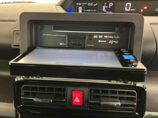 タント カスタムＸ　衝突軽減ブレーキ　リアコーナーセンサー　車線逸脱防止　アイドリングストップ機能　ナビＴＶ　盗難警報装置　ＬＥＤ　ＥＴＣ　キーレスエントリー　前席シートヒーター　スマートキー（49枚目）