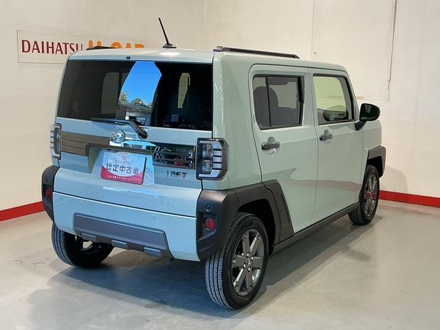 タフト Ｇ　ダーククロムベンチャー　コーナーソナー　ベンチシート　オートマチックハイビーム　ＬＥＤライト　レーンキープアシスト　アイドリングＳ　電格ミラー　キーフリー　アルミ　スマートキー　衝突安全ボディ　ガラスルーフ（2枚目）