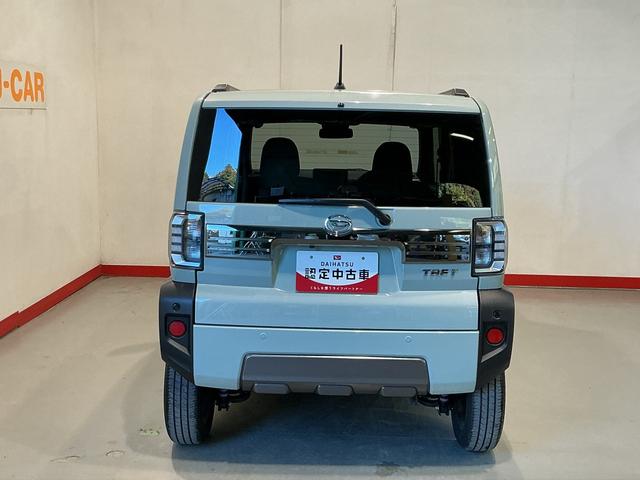 タフト Ｇ　ダーククロムベンチャー　コーナーソナー　ベンチシート　オートマチックハイビーム　ＬＥＤライト　レーンキープアシスト　アイドリングＳ　電格ミラー　キーフリー　アルミ　スマートキー　衝突安全ボディ　ガラスルーフ（4枚目）