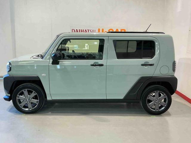 タフト Ｇ　ダーククロムベンチャー　コーナーソナー　ベンチシート　オートマチックハイビーム　ＬＥＤライト　レーンキープアシスト　アイドリングＳ　電格ミラー　キーフリー　アルミ　スマートキー　衝突安全ボディ　ガラスルーフ（7枚目）