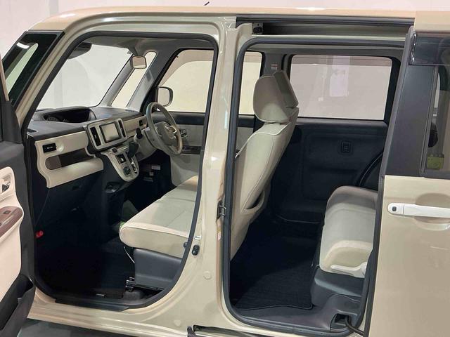 ムーヴキャンバス ＧホワイトアクセントＶＳ　ＳＡＩＩＩ　ＬＥＤ　車線逸脱警報　両側オートスライドドア　インテリキー　ハイビームアシスト　ナビＴＶ　エアバッグ　横滑り防止装置　ＥＴＣ　キーフリー　アイドリングストップ　ドラレコ　ＡＢＳ（13枚目）