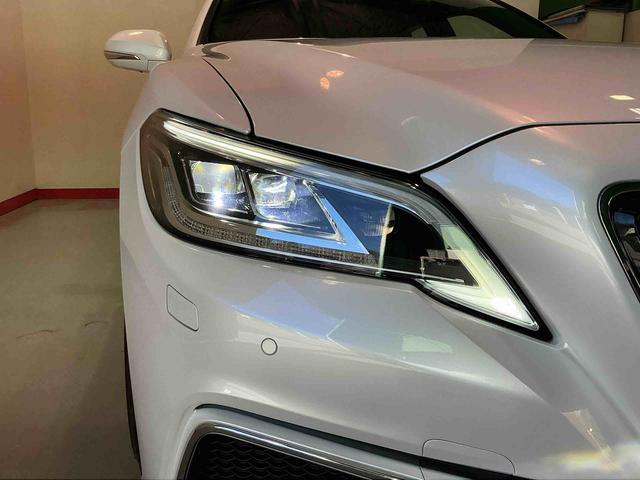 クラウンハイブリッド RS クリアランソナ レーンアシスト LEDヘッドライト クルコン スマートエントリー セキュリティーアラーム 横滑り防止 ETC オートライト TVナビ アルミ メモリーナビ ABS エアバッグ(10枚目)