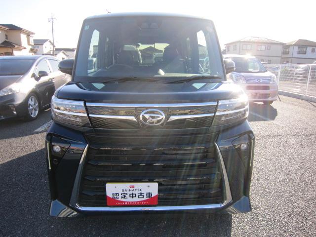 タント カスタムX 両側電動スライドドア アイドリングストップレス 衝突軽減ブレーキ 車線逸脱防止 ディスプレイオーディオ バックカメラ 前席シートヒーター オートLED 電動格納ミラー オートライト(8枚目)