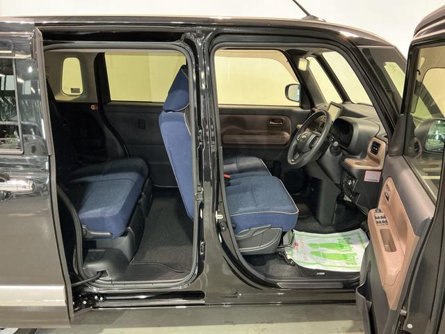 ムーヴキャンバス セオリーＧ　ＩＳＴＯＰ　前後ソナー　ナビＴＶ　全方位モニター　衝突軽減ブレーキ　電動格納式ミラー　ドラレコ　ＬＥＤヘッド　両側オートスライドドア　Ｂカメラ　オートライト　ベンチシート　イモビライザー（11枚目）