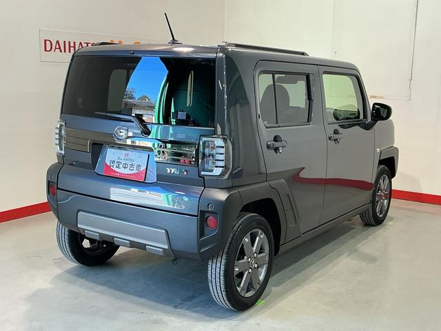 タフト Ｇターボ　ダーククロムベンチャー　車線逸脱警報装置　衝突回避支援ブレーキ　シートヒータ　電動格納ドアミラー　安全ボディ　ＬＥＤ　ナビＴＶ　ムーンルーフ　Ａストップ　オートマチックハイビーム　ターボ車　ＥＴＣ車載器　セキュリティ（7枚目）