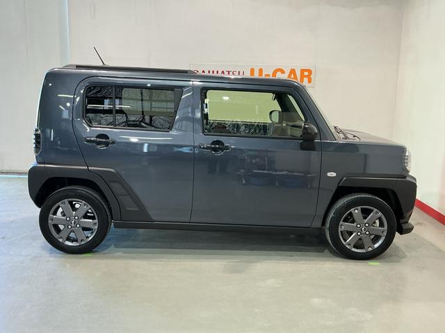 タフト Ｇターボ　ダーククロムベンチャー　車線逸脱警報装置　衝突回避支援ブレーキ　シートヒータ　電動格納ドアミラー　安全ボディ　ＬＥＤ　ナビＴＶ　ムーンルーフ　Ａストップ　オートマチックハイビーム　ターボ車　ＥＴＣ車載器　セキュリティ（10枚目）