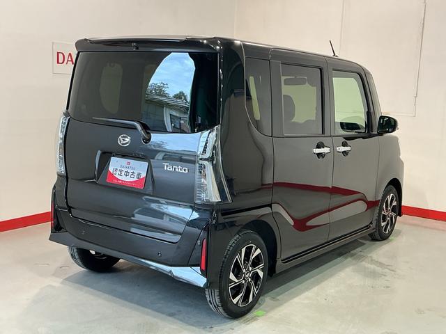 タント カスタムＸ　衝突軽減ブレーキ　リアコーナーセンサー　車線逸脱防止　アイドリングストップ機能　盗難警報装置　ＬＥＤ　キーレスエントリー　前席シートヒーター　オートＬＥＤ　電動格納ミラー（7枚目）