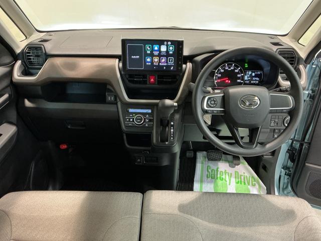 ムーヴ Ｘ　大画面ディスプレイオーディオ　スマートアシスト　ソナーセンサー　電動スライドドアー　ＬＥＤヘッドライト　オートライト　ＣＶＴ　衝突被害軽減システム　ＶＳＣ（14枚目）