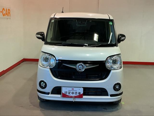 ムーヴキャンバス ＧブラックアクセントＶＳ　ＳＡＩＩＩ　ブレーキサポート　アイドルストップ　イモビライザー　スマートキープッシュスタート　ナビＴＶ　全周囲モニター　レーンキープ　両側電動ドア　ＬＥＤライト　オートライト　オートマチックハイビーム（8枚目）