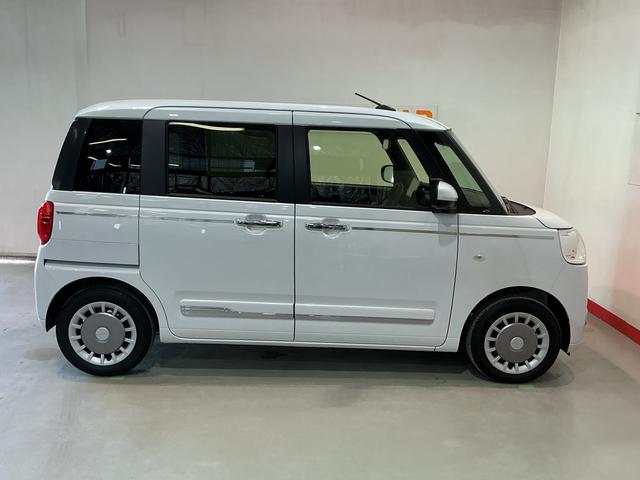 ムーヴキャンバス セオリーＧ　ディスプレイオーディオ　ＩＳＴＯＰ　前後ソナー　全方位モニター　衝突軽減ブレーキ　電動格納式ミラー　ＬＥＤヘッド　シートヒーター　両側オートスライドドア　オートライト　ベンチシート　イモビライザー（5枚目）