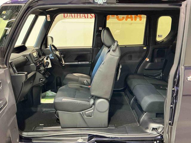 タント カスタムＸ　衝突軽減ブレーキ　リアコーナーセンサー　車線逸脱防止　アイドリングストップ機能　Ｂカメラ　ナビＴＶ　盗難警報装置　ＬＥＤ　キーレスエントリー　前席シートヒーター　オートＬＥＤ　スマキー（8枚目）