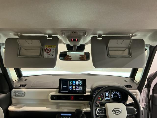 ムーヴキャンバス ストライプスG 前後障害物センサー アイドルストップ Bカメラ ETC セキュリティアラーム スマートキープッシュスタート Sヒーター TV キーフリーキー ワンオーナー車 LEDライト 車線逸脱警報 ベンチシート(22枚目)