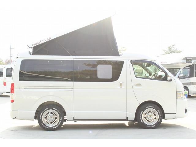 ケイワークス オーロラスタークルーズ クラシックバン ワンオーナー ポップアップルーフ ツインサブ FFヒーター 1500Wインバーター フレキシブルソーラーパネル シンク カセットコンロ 走行充電 外部充電 外部電源 アルパインBIG-X ETC(5枚目)